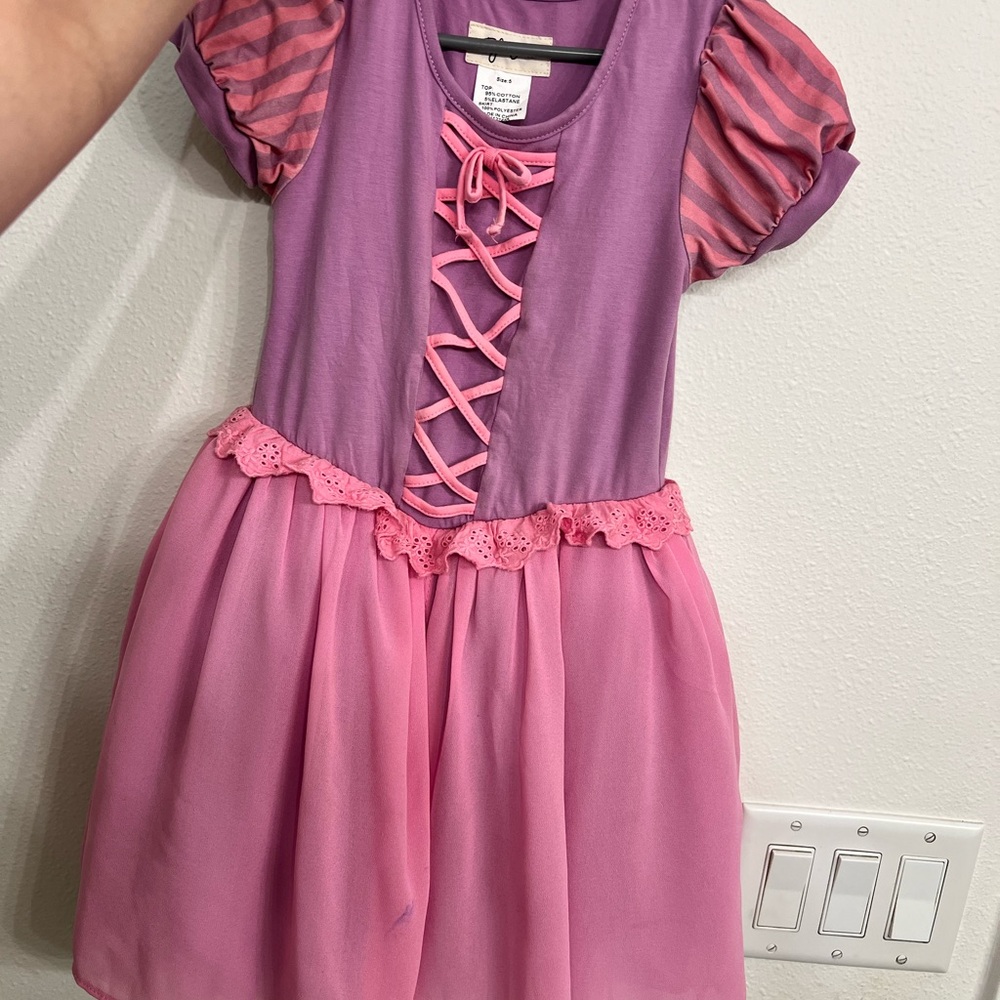 Taylor Joelle Tangled Rapunzel dress size 5